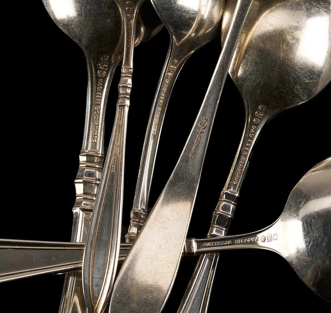 169 Pcs. Gorham Sterling Silver Flatware, Portsmouth Pattern - 13