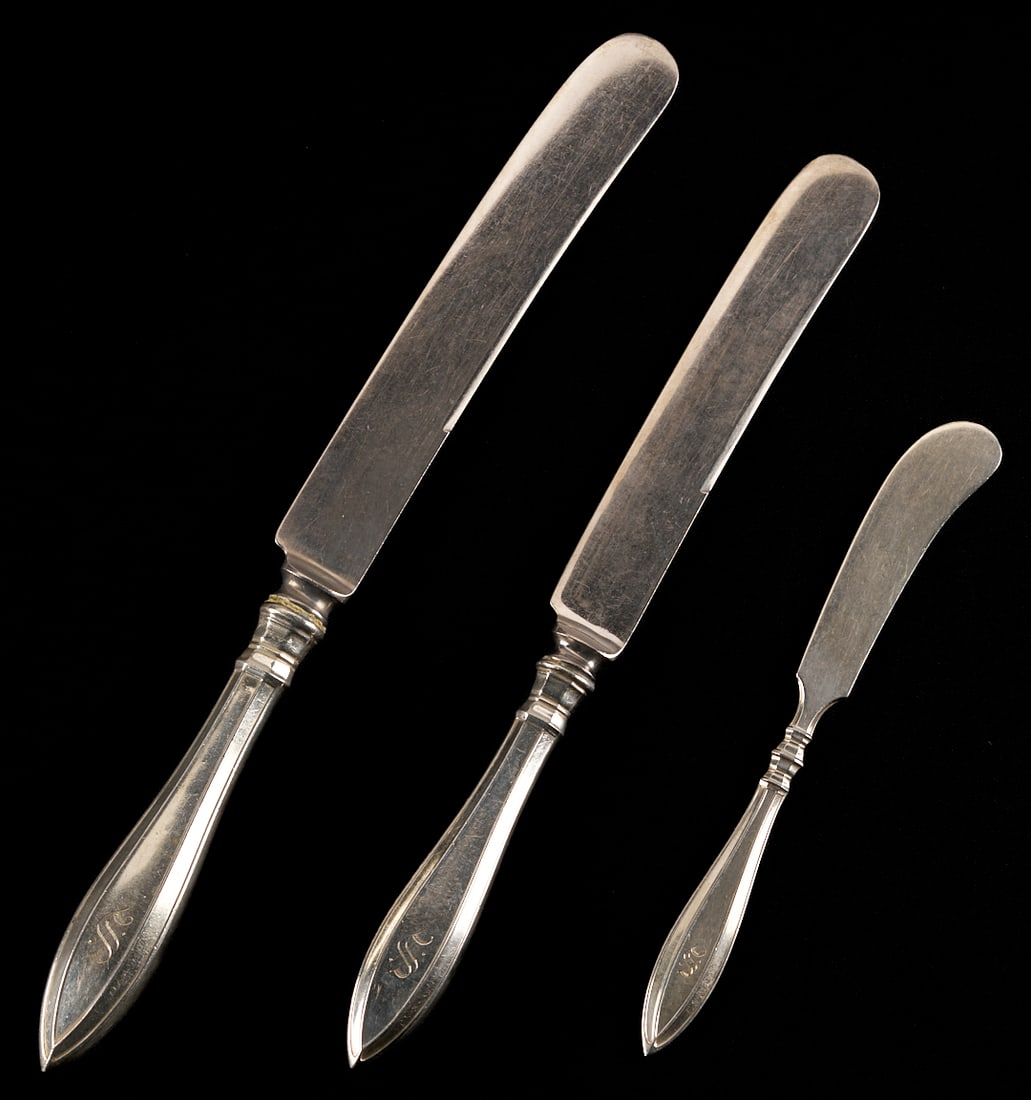 169 Pcs. Gorham Sterling Silver Flatware, Portsmouth Pattern - 14