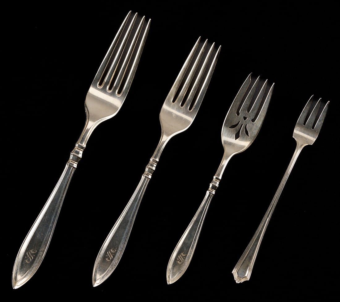 169 Pcs. Gorham Sterling Silver Flatware, Portsmouth Pattern - 17