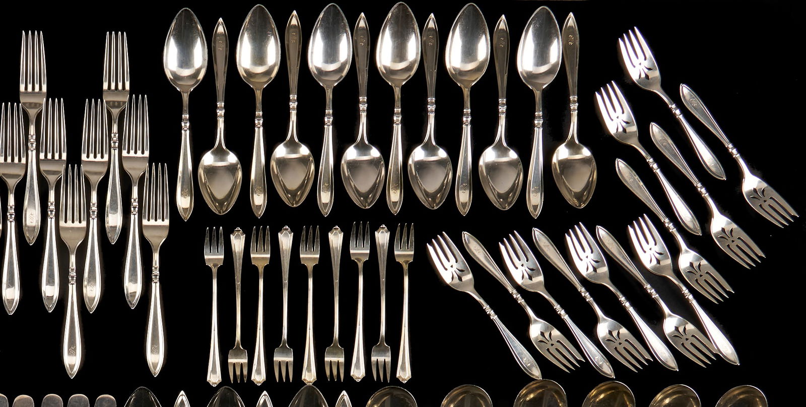 169 Pcs. Gorham Sterling Silver Flatware, Portsmouth Pattern - 5
