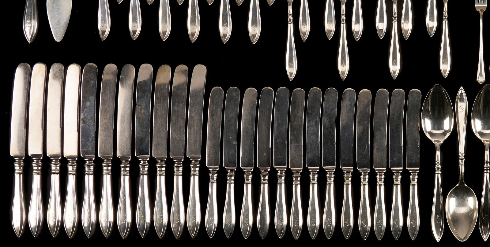 169 Pcs. Gorham Sterling Silver Flatware, Portsmouth Pattern - 6