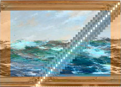 Montague Dawson O/C Maritime Seascape Painting