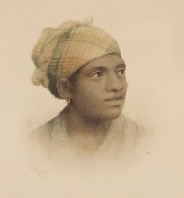 Maria Howard Weeden W/C Portrait of a Young Woman