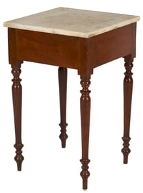 Tennessee Cherry Marble Top Mixing Table