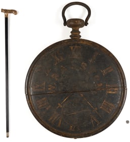 Wm. Ralston OH or TN Jeweler's Sign plus Cane and Commendation Copy