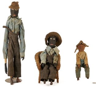 3 East TN African American Folk Carvings