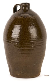 North Carolina 3 Gal. Ambrose Reinhardt Pottery  Jug