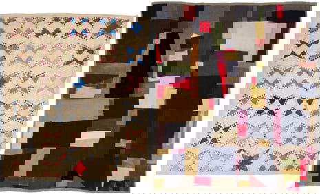 2 Southern Quilts: Pine Burr & Crazy-Style Utility