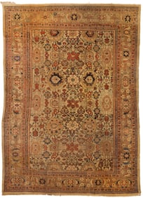 Persian Sultanabad Carpet, 10ft x 15ft