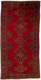 Turkish Oushak Runner, 9 x 5