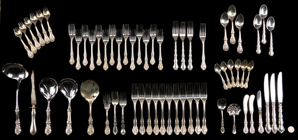 63 Assembled Sterling Flatware Pcs., incl. Reed & Barton/Gorham