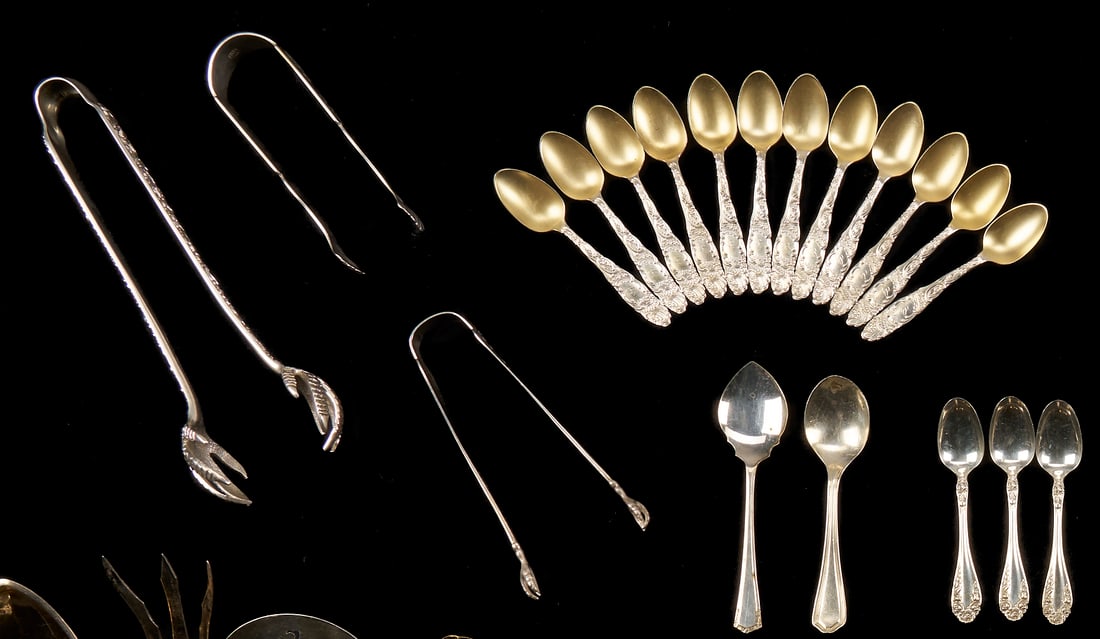 70 Pcs. Assorted Sterling Flatware, Mostly American - 2