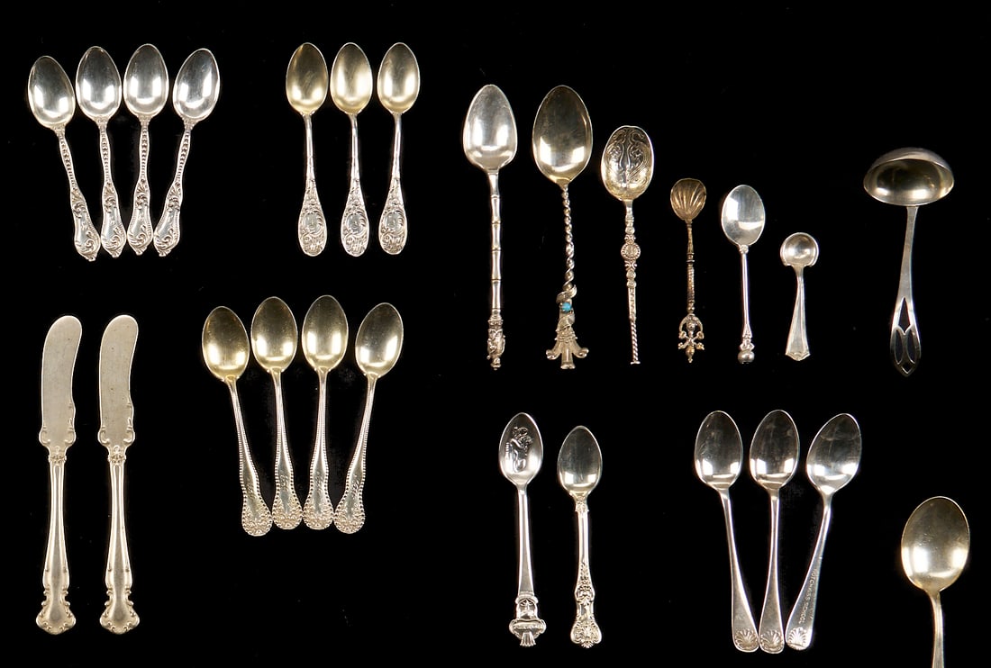 70 Pcs. Assorted Sterling Flatware, Mostly American - 3