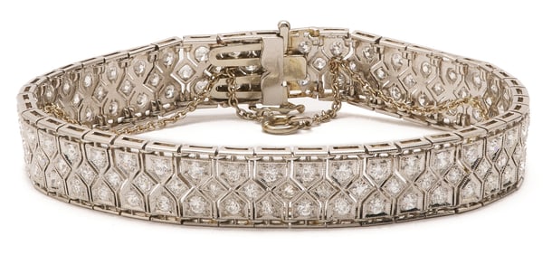 Platinum & Diamond Bracelet