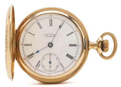 14K Waltham Riverside Pocket Watch