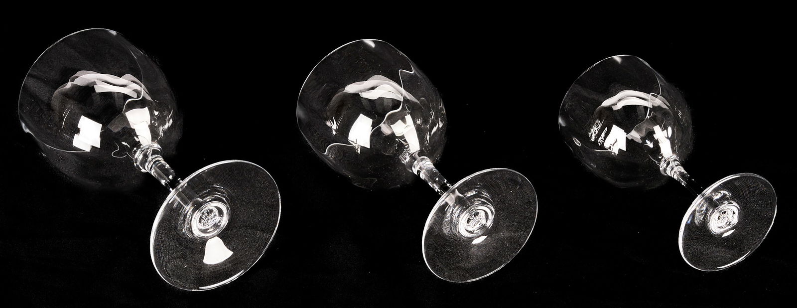 29 Pcs. Baccarat Stemware, Montaigne Optic Pattern - 5