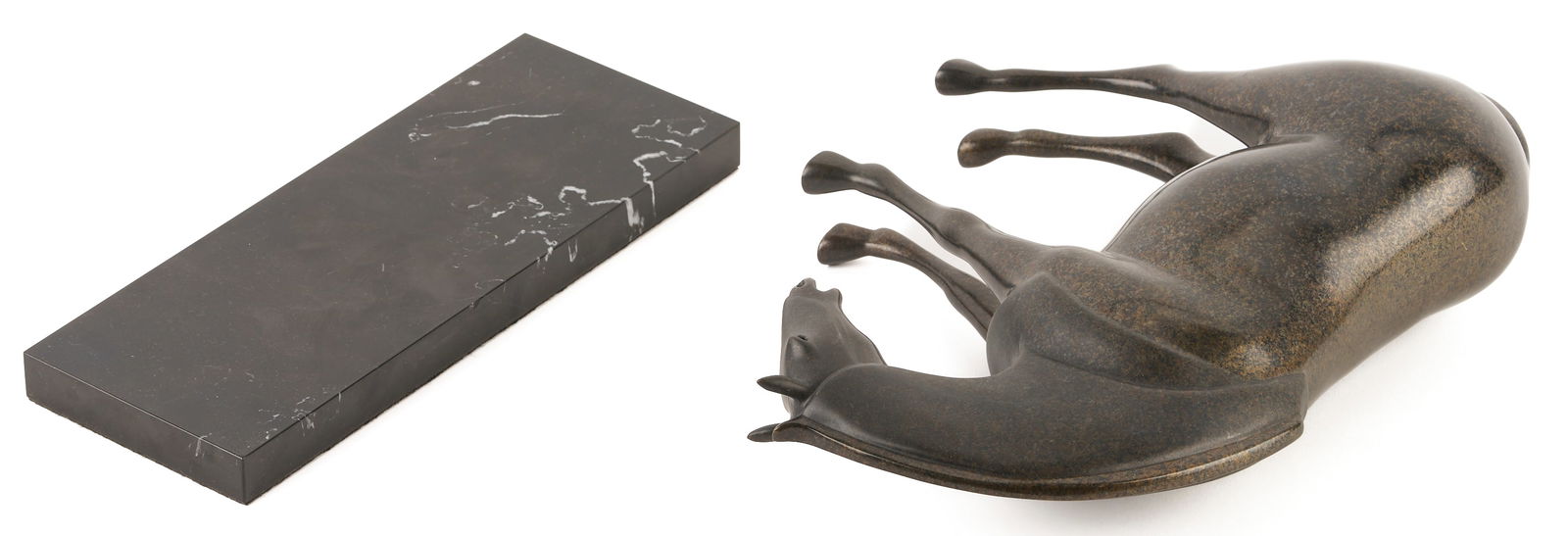 Pr. Loet Vanderveen Armored Horse Bronze Sculptures - 20