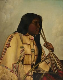 Native American Annie Red Shirt Portrait c. 1900, after F.A. Rinehart