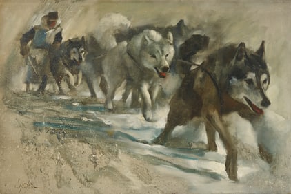 Jay Hester O/C, Dog Sled