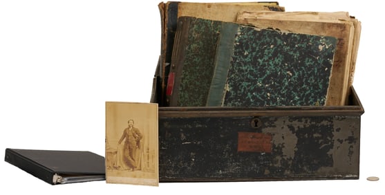 Large A. P. Merrill Family Archive, Natchez, MS, Plantation Interest, c. 1820s-80s