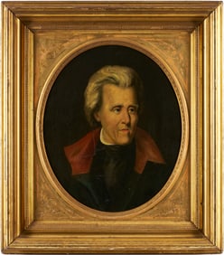 19th C. Portrait of Andrew Jackson After Ralph Earl