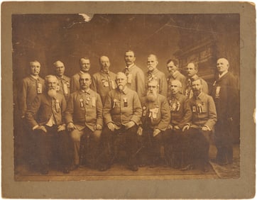 Civil War Confederate Reunion Photograph, ex. McCrary & Branson