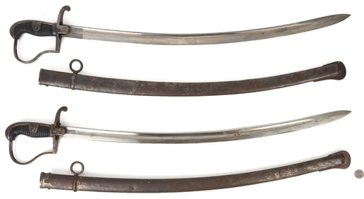 Model 1873 Prussian German Artillery Swords (2)