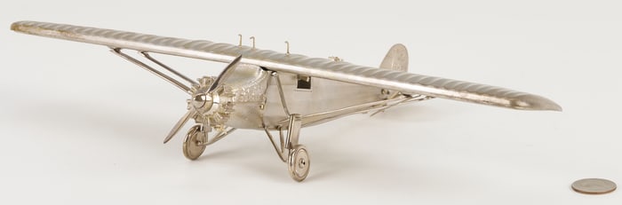 Paramount Classics Sterling Silver Model Airplane, Spirit of St. Louis