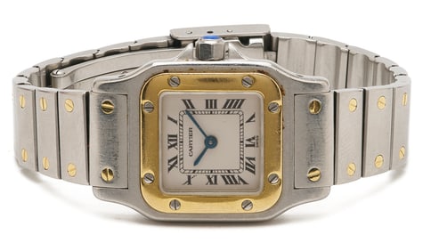 Ladies' 18K Cartier Santos De Cartier Watch