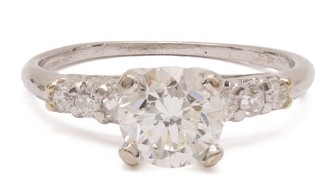 1.09 Ct Platinum Tiffany & Co Engagement Ring