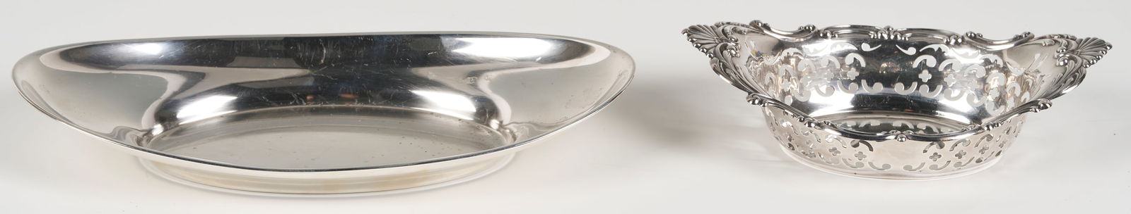 30 pcs Sterling: Nut Dishes, Bread Tray, Towle Chippendale Flatware - 2