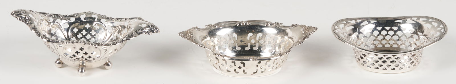 30 pcs Sterling: Nut Dishes, Bread Tray, Towle Chippendale Flatware - 3