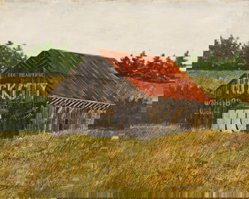 Thomas Shipley See Rock City Barn Painting, 1975