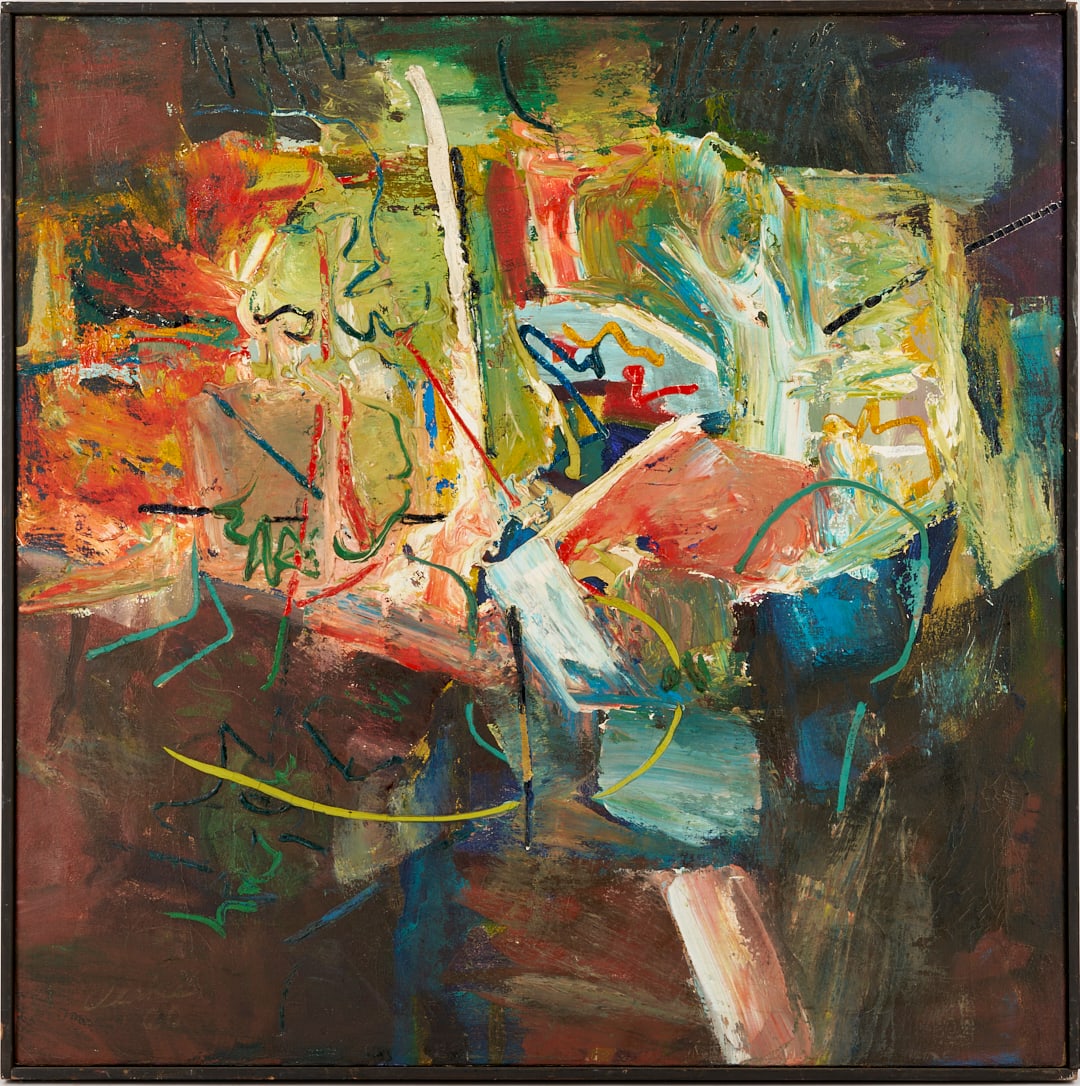 Richard Clarke O/C Painting, Bloom, 1960 (1 of 10)