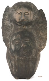 Olen Bryant Ceramic Guardian Angel Sculpture