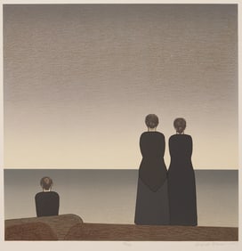 Will Barnet Lithograph, Peter Grimes from the Metropolitan Opera Fine Art II Portfolio