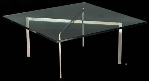Knoll Barcelona Coffee Table, Miles van der Rohe Design