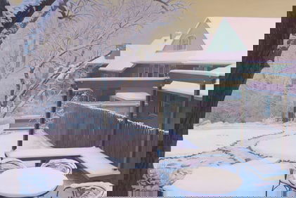 John Stewart O/C Painting, Snow Day