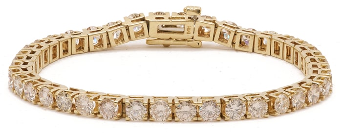 14K Gold & Diamond Tennis Bracelet