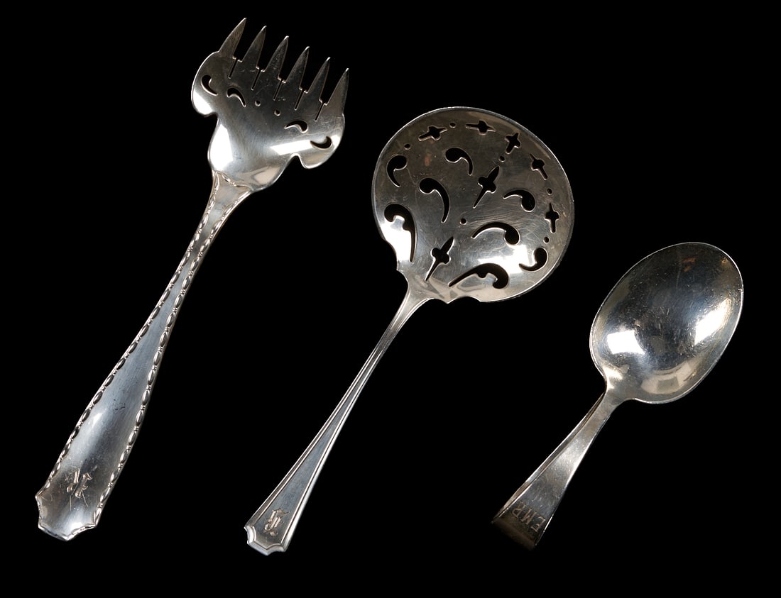 33 Pcs. Assorted Sterling Silver Flatware - 6