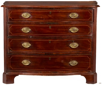 English Georgian Style Mahogany Chest