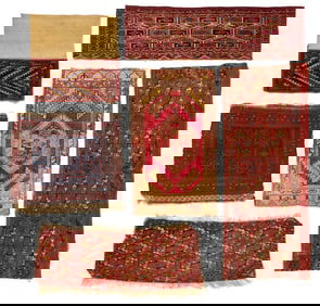6 Antique Turkman Weavings