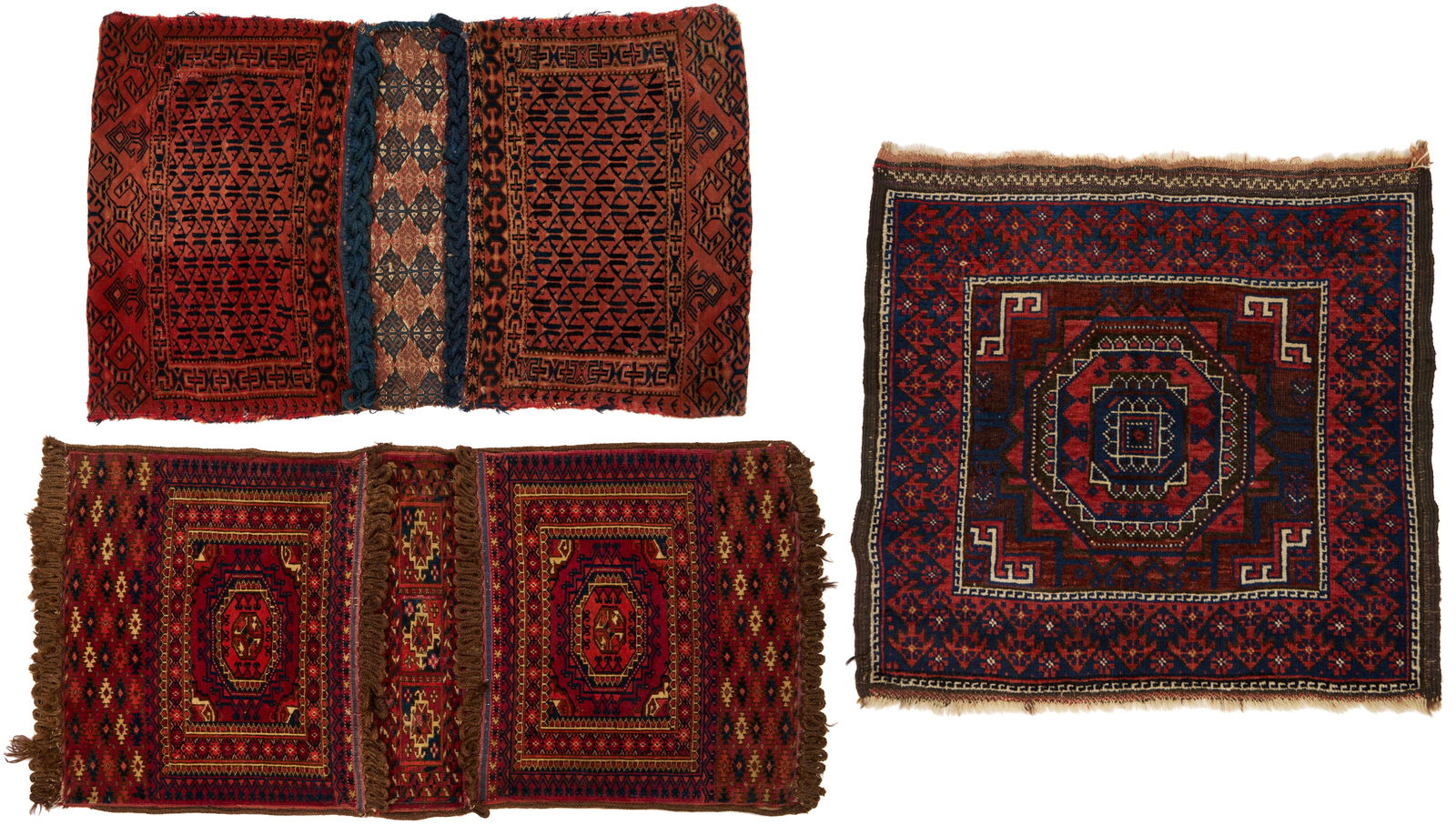 Youmud Saddle Bag, Tekke Bag, & Baluch Bag Face (1 of 20)