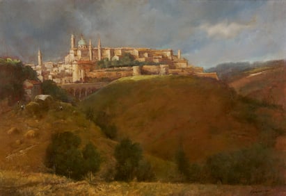Robert Maione O/C Italian Landscape