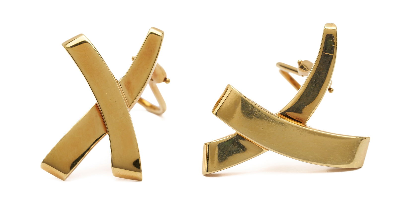 Tiffany & Co. 18K Gold Paloma Picasso Graffiti X Earrings - 3