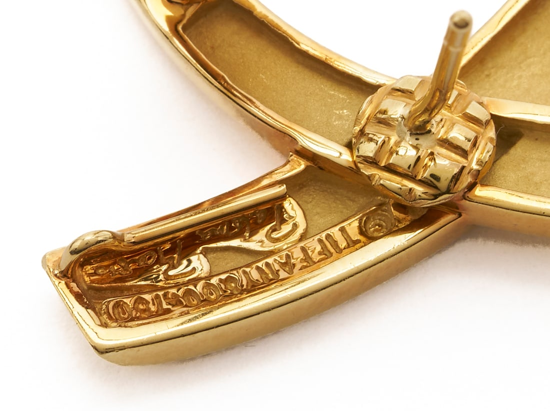 Tiffany & Co. 18K Gold Paloma Picasso Graffiti X Earrings - 9