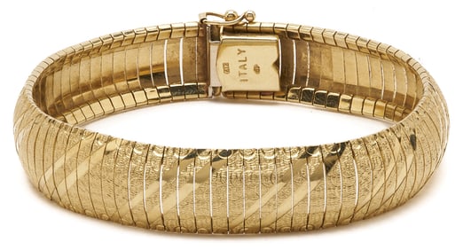 10K Italian Gold Bracelet