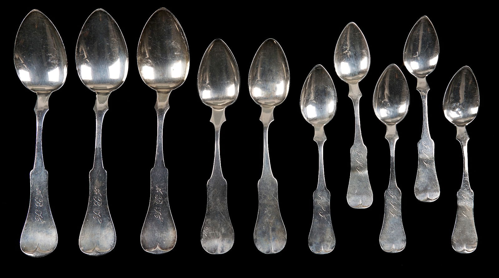 16 pcs Flatware incl. Paris KY Coin Silver - 3