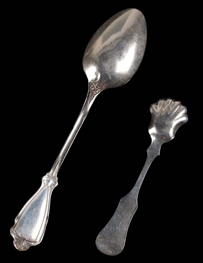 16 pcs Flatware incl. Paris KY Coin Silver - 7