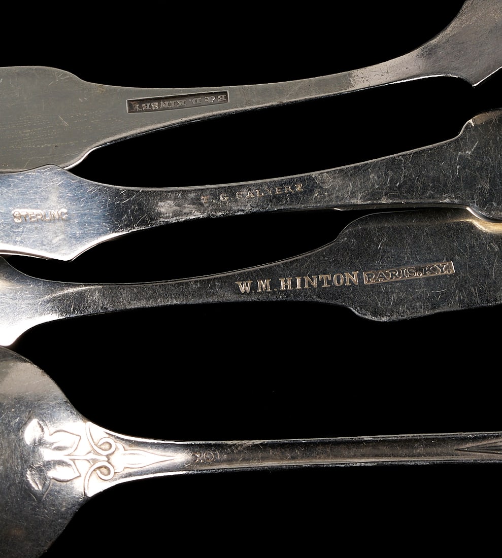 16 pcs Flatware incl. Paris KY Coin Silver - 8